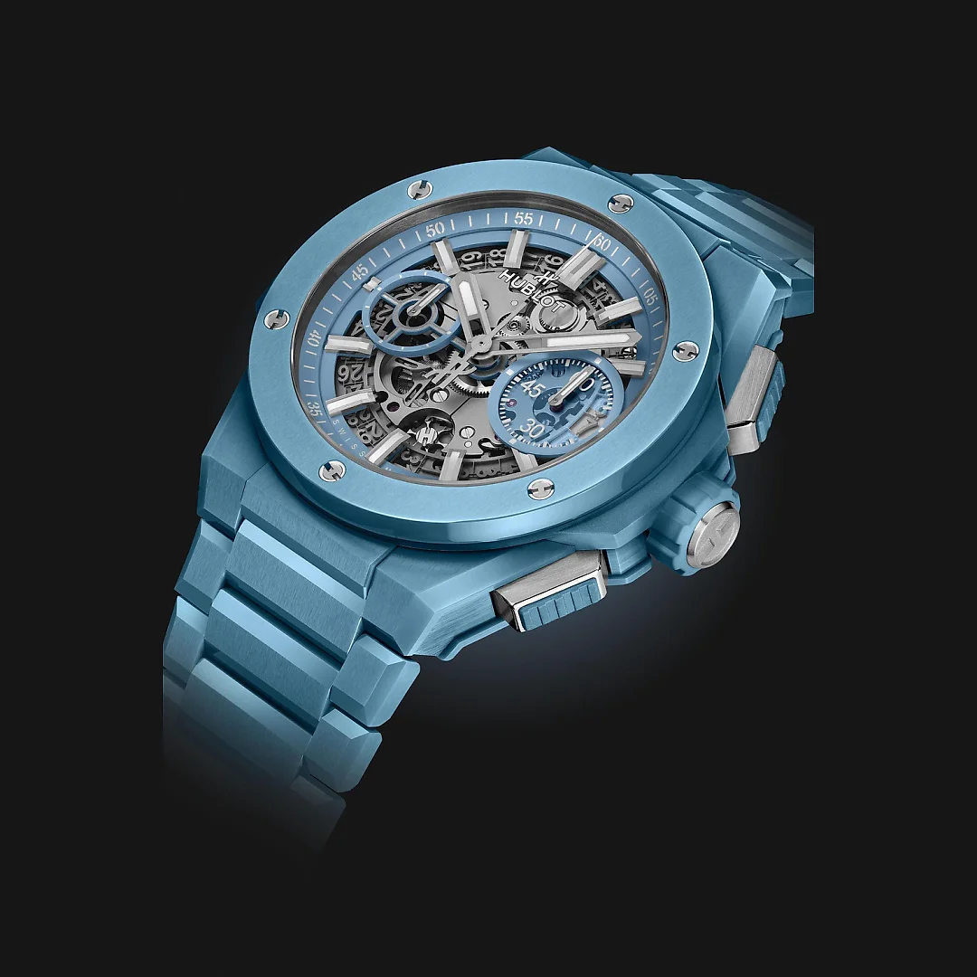 Hublot Big Bang INTEGRATED SKY BLUE CERAMIC Ref# 451.EX.5120.EX