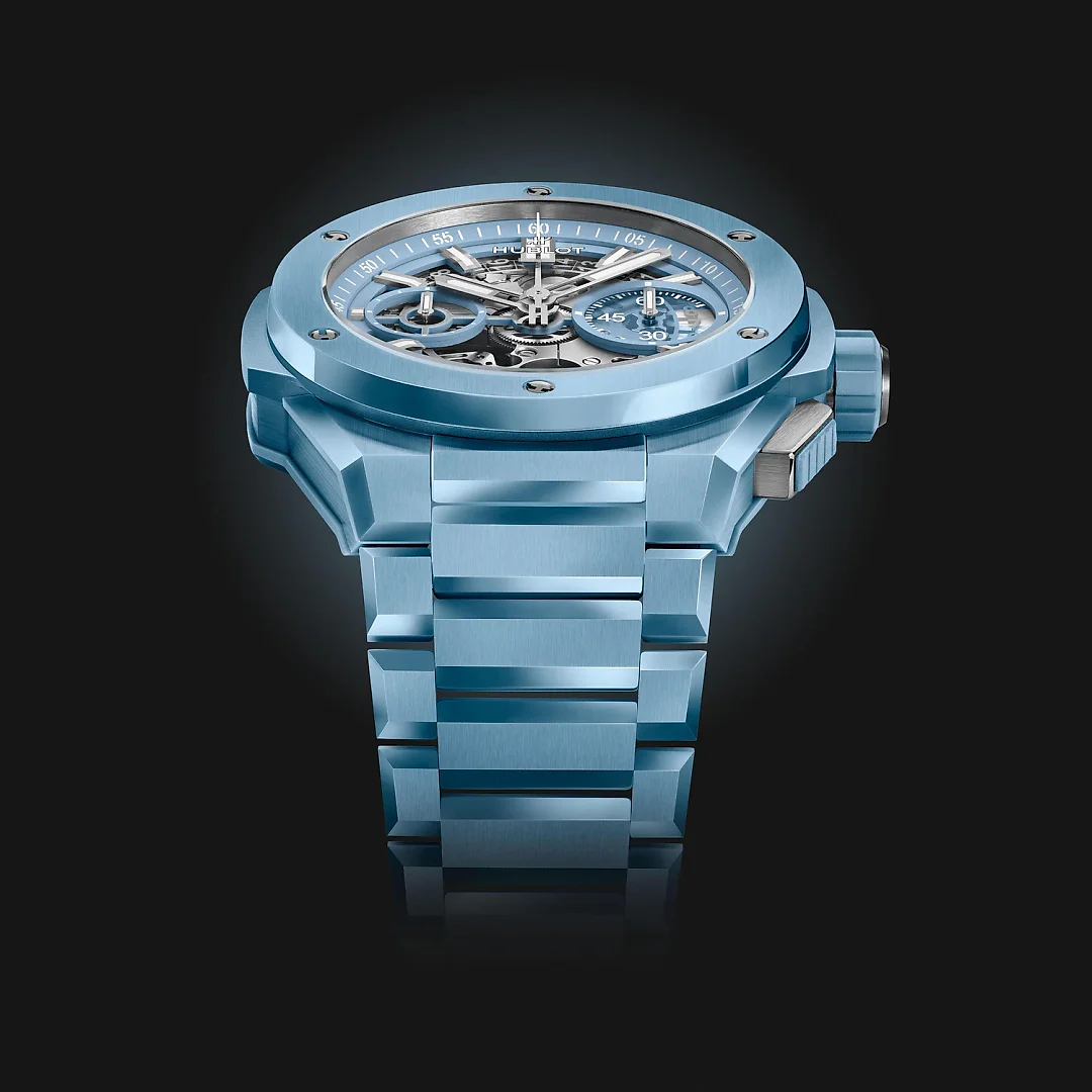Hublot Big Bang INTEGRATED SKY BLUE CERAMIC Ref# 451.EX.5120.EX