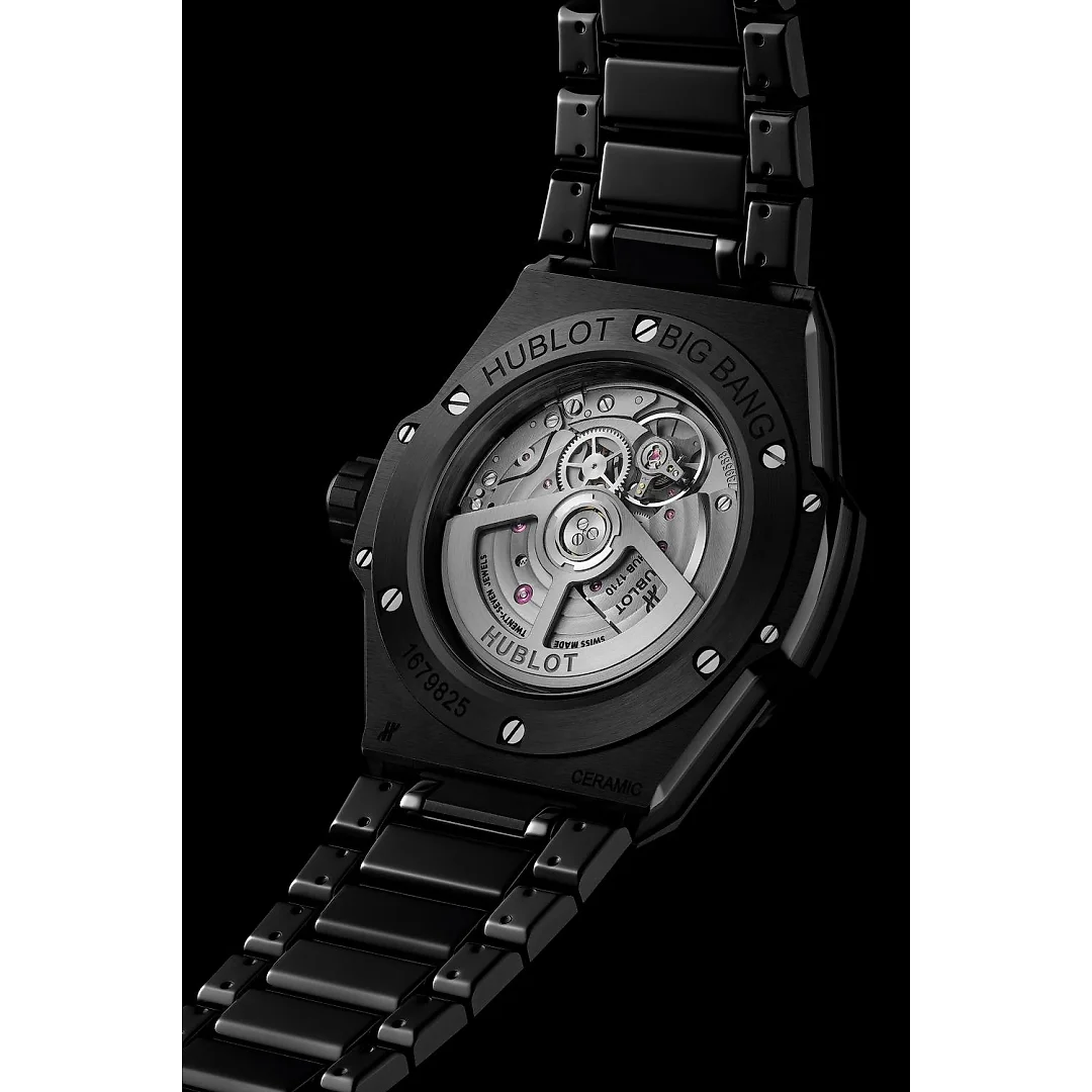 Hublot Big Bang Integrated Time Only Black Magic, 40mm, black Ceramic, Ref# 456.CX.0170.CX