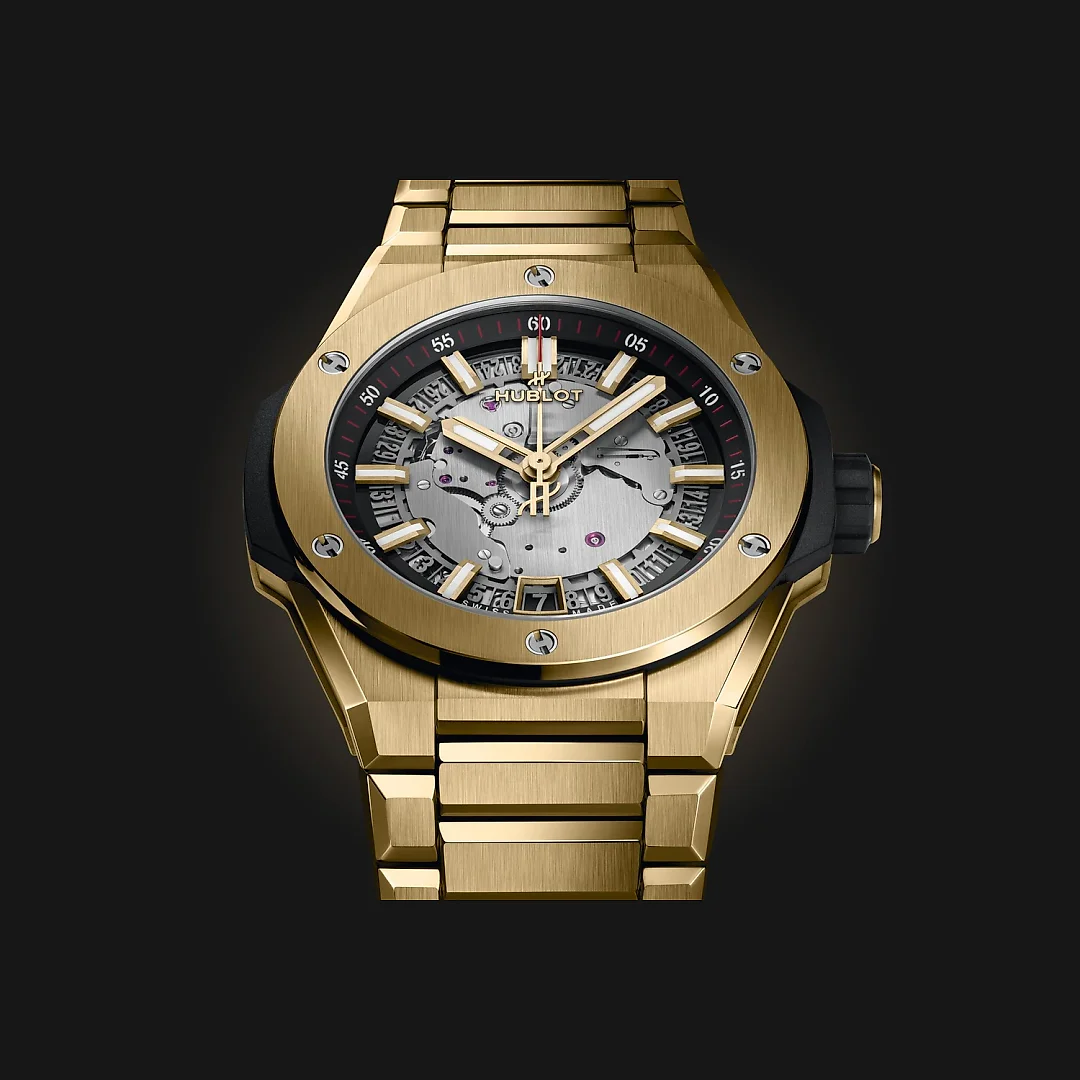 Hublot Big Bang INTEGRATED TIME ONLY YELLOW GOLD Ref# 456.VX.0130.VX