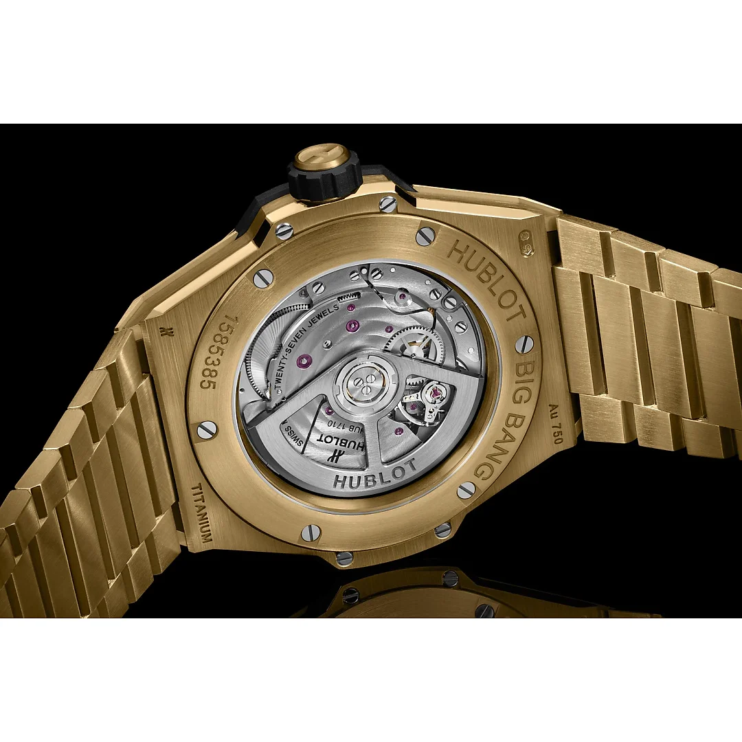Hublot Big Bang INTEGRATED TIME ONLY YELLOW GOLD Ref# 456.VX.0130.VX