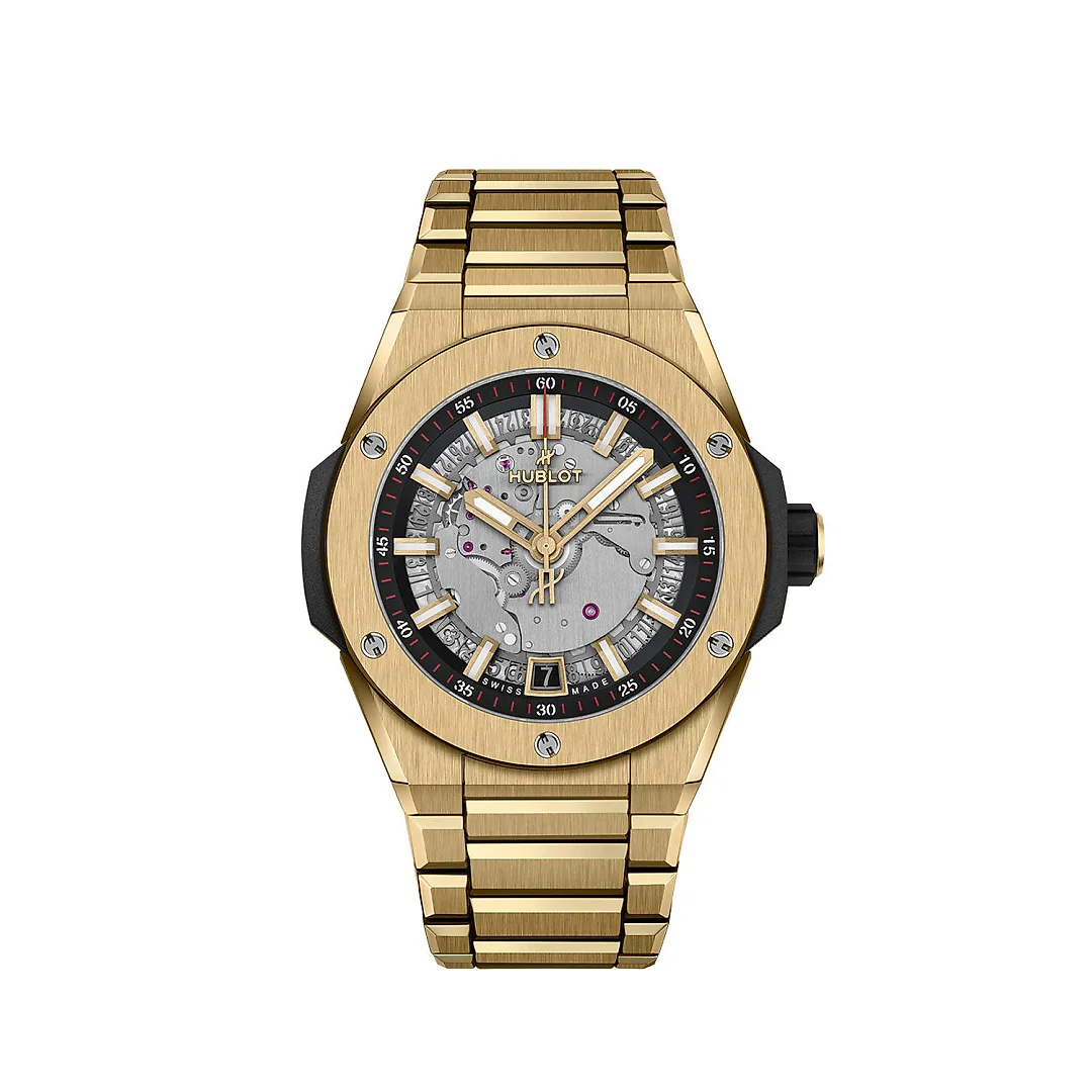 Hublot Big Bang INTEGRATED TIME ONLY YELLOW GOLD Ref# 456.VX.0130.VX