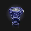 Hublot Big Bang Integrated Tourbillon Full Blue Sapphire, 43mm, Ref# 455.JL.0120.JL