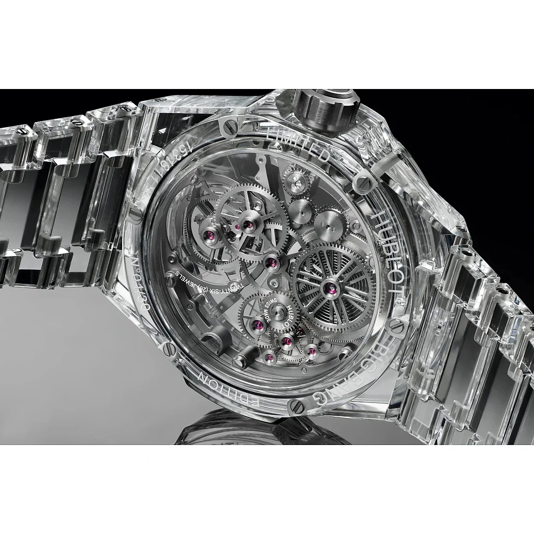 Hublot Big Bang INTEGRATED TOURBILLON FULL SAPPHIRE Ref# 455.JX.0120.JX