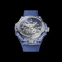 Hublot Big Bang ONE CLICK BLUE SAPPHIRE DIAMONDS Ref# 465.JL.4802.RT.1204
