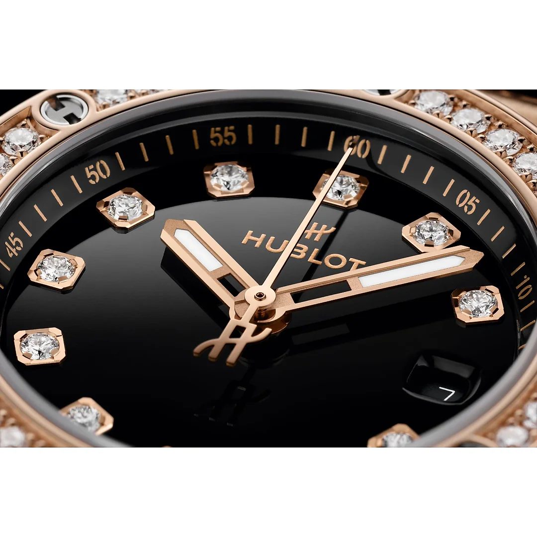 Hublot Big Bang ONE CLICK KING GOLD DIAMONDS Ref# 485.OX.1280.RX.1204