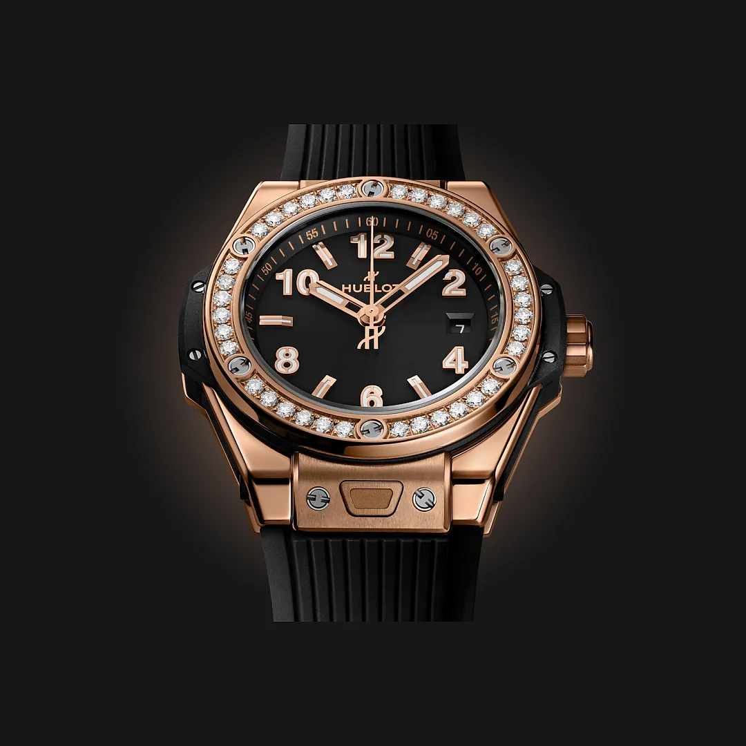 Hublot Big Bang ONE CLICK KING GOLD DIAMONDS Ref# 485.OX.1180.RX.1204