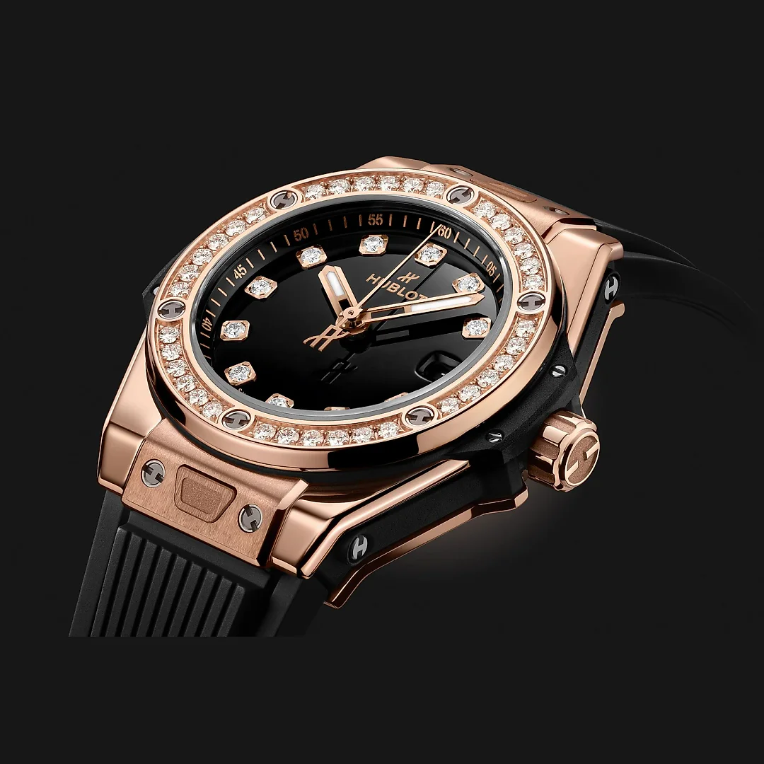 Hublot Big Bang ONE CLICK KING GOLD DIAMONDS Ref# 485.OX.1280.RX.1204