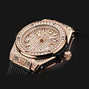 Hublot Big Bang ONE CLICK KING GOLD FULL PAVÃ‰ Ref# 485.OX.9000.RX.1604