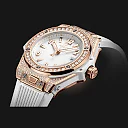 Hublot Big Bang ONE CLICK KING GOLD WHITE PAVÃ‰ Ref# 485.OE.2080.RW.1604