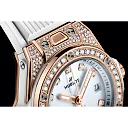 Hublot Big Bang ONE CLICK KING GOLD WHITE PAVÃ‰ Ref# 485.OE.2210.RW.1604