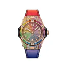 Hublot Big Bang ONE CLICK RAINBOW KING GOLD Ref# 465.OX.9900.LR.0999