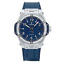 Hublot Big Bang, One Click Steel Blue Diamonds 39mm, Ref# 465.SX.7170.LR.1204