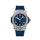 Hublot Big Bang, One Click Steel Blue Diamonds 39mm, Ref# 465.SX.7170.LR.1204