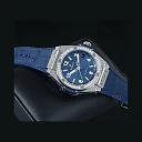 Hublot Big Bang, One Click Steel Blue Diamonds 39mm, Ref# 465.SX.7170.LR.1204