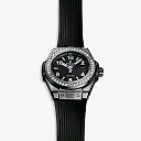 Hublot Big Bang One Click Steel Diamonds 33mm, Ref# 485.SX.1170.RX.1204