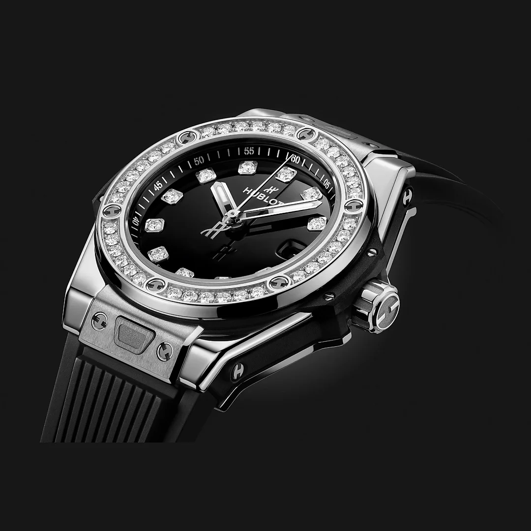 Hublot Big Bang ONE CLICK STEEL DIAMONDS Ref# 485.SX.1270.RX.1204