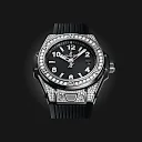 Hublot Big Bang ONE CLICK STEEL PAVÃ‰ Ref# 485.SX.1170.RX.1604