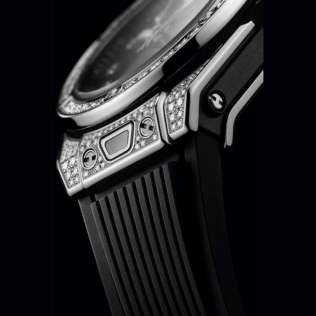 Hublot Big Bang ONE CLICK STEEL PAVÃ‰ Ref# 485.SX.1270.RX.1604