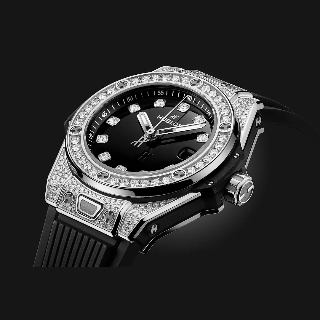 Hublot Big Bang ONE CLICK STEEL PAVÉ Ref# 485.SX.1270.RX.1604