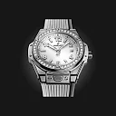 Hublot Big Bang ONE CLICK STEEL WHITE DIAMONDS Ref# 485.SE.2010.RW.1204