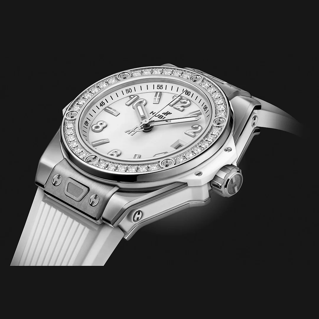 Hublot Big Bang ONE CLICK STEEL WHITE DIAMONDS Ref# 485.SE.2010.RW.1204