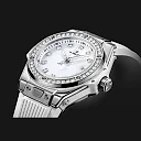 Hublot Big Bang ONE CLICK STEEL WHITE DIAMONDS Ref# 485.SE.2210.RW.1204