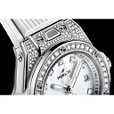 Hublot Big Bang ONE CLICK STEEL WHITE PAVÃ‰ Ref# 485.SE.2210.RW.1604