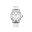 Hublot Big Bang ONE CLICK STEEL WHITE PAVÃ‰ Ref# 485.SE.2210.RW.1604