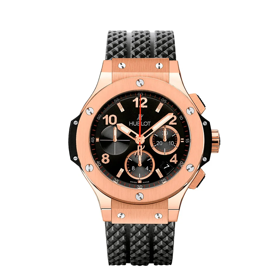 Hublot Big Bang, Original Gold Chronograph, 18k Rose Gold, 44 mm, Ref# 301.PX.130.RX