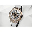 Hublot Big Bang SANG BLEU II KING GOLD WHITE PAVÃ‰ Ref# 418.OX.2001.RX.1604.MXM20