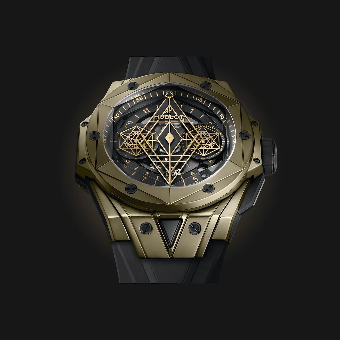 Hublot Big Bang SANG BLEU II MAGIC GOLD Ref# 418.MX.1103.RX.MXM22