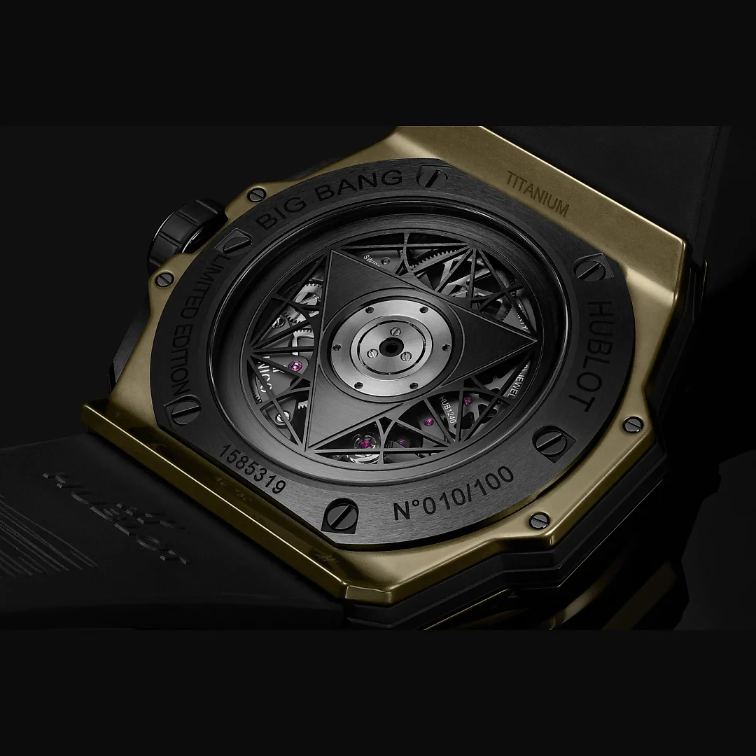 Hublot Big Bang SANG BLEU II MAGIC GOLD Ref# 418.MX.1103.RX.MXM22