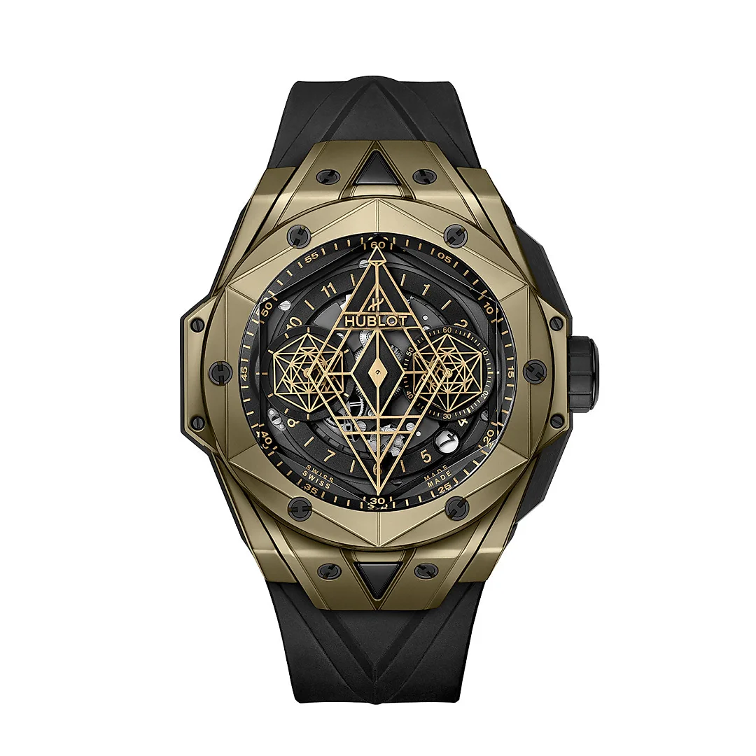 Hublot Big Bang SANG BLEU II MAGIC GOLD Ref# 418.MX.1103.RX.MXM22