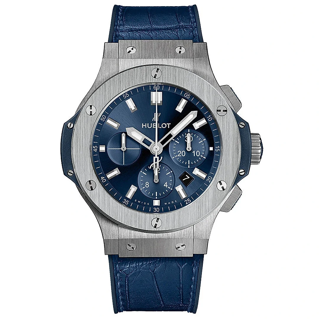 Hublot Big Bang, Steel Blue Chronograph Automatic 44mm, Ref# 301.SX.7170.LR