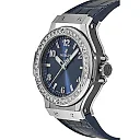 Hublot Big Bang, Steel Blue Diamonds, 38 mm, Ref# 361.SX.7170.LR.1204