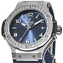 Hublot Big Bang, Steel Blue Diamonds, 38 mm, Ref# 361.SX.7170.LR.1204