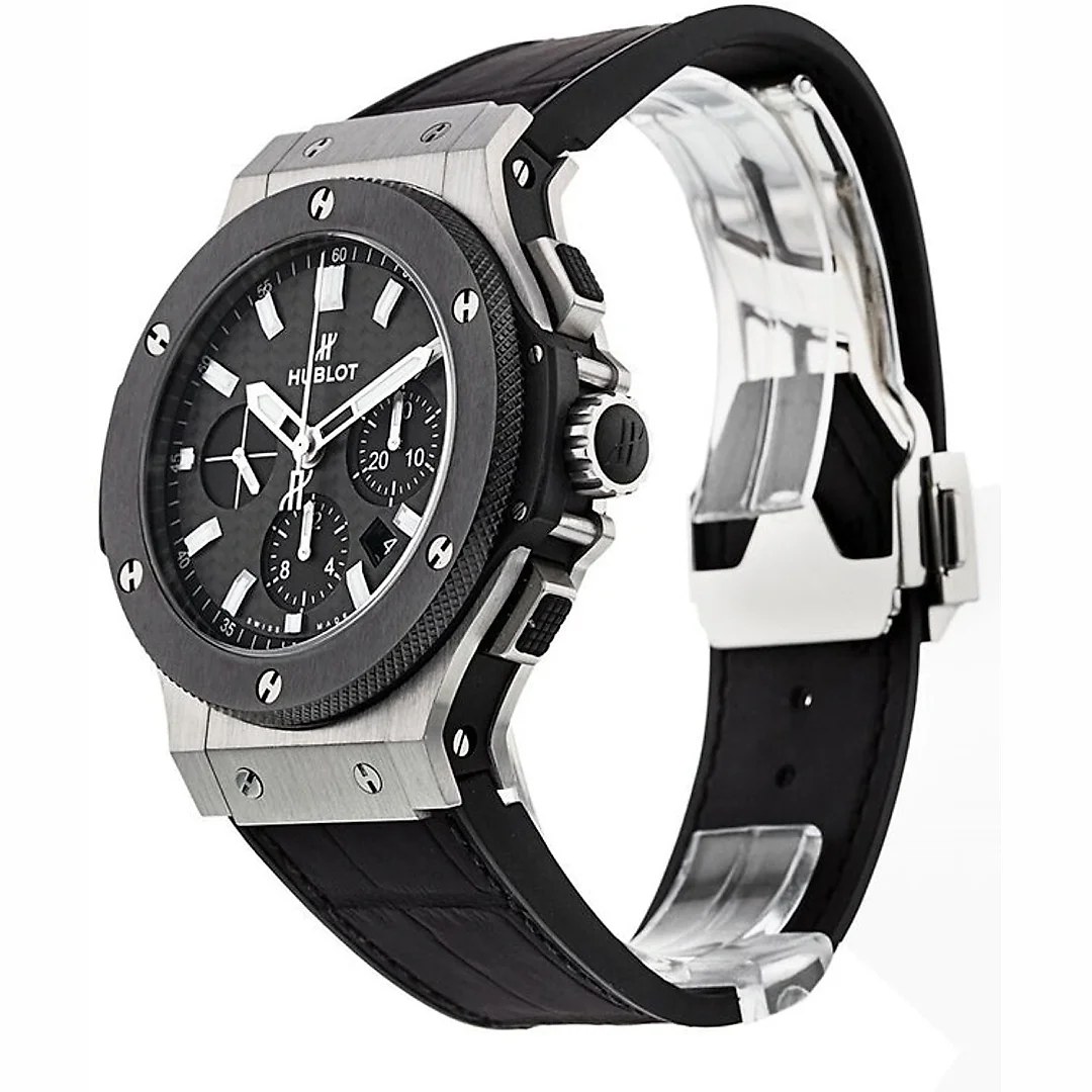 Hublot Big Bang, Steel Ceramic Chronograph Evolution Automatic 44mm, Ref# 301.SM.1770.RX