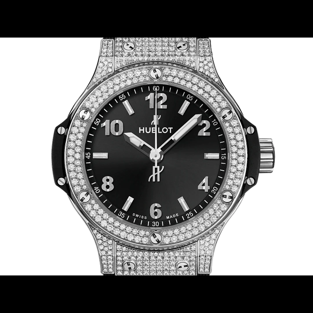 Hublot Big Bang, Steel Pave, 38 mm, Ref# 361.SX.1270.RX.1704