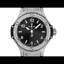 Hublot Big Bang, Steel Pave, 38 mm, Ref# 361.SX.1270.RX.1704