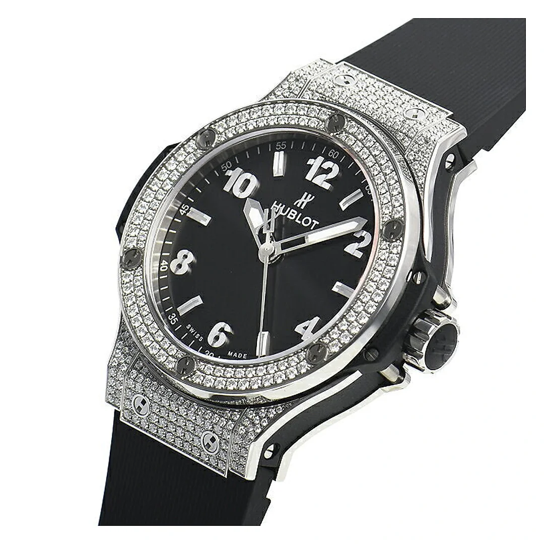 Hublot Big Bang, Steel Pave, 38 mm, Ref# 361.SX.1270.RX.1704