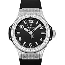 Hublot Big Bang, Steel Pave, 38 mm, Ref# 361.SX.1270.RX.1704