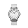 Hublot Big Bang, Steel, White Diamonds, 38mm, Ref# 361.SE.2010.RW.1104