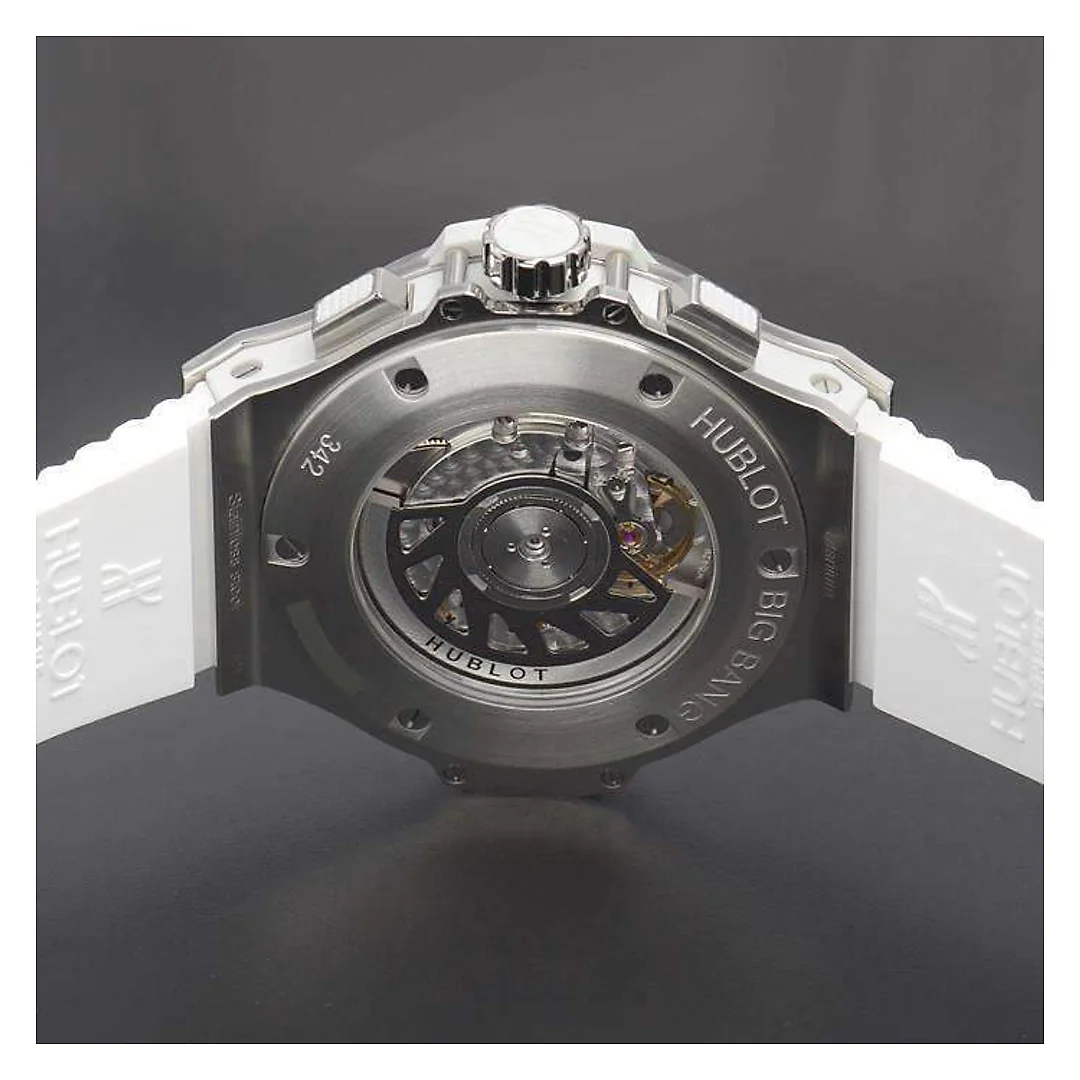 Hublot Big Bang, Steel White Diamonds Chronograph, 41 mm, Ref# 342.SE.230.RW.114