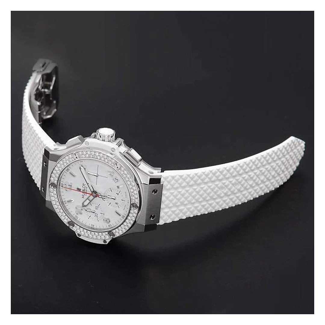 Hublot Big Bang, Steel White Diamonds Chronograph, 41 mm, Ref# 342.SE.230.RW.114
