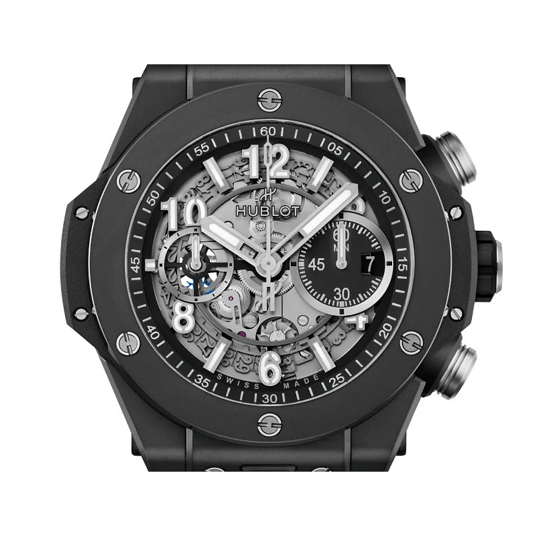 Hublot Big Bang Unico Black Magic 44mm, Ref# 421.CI.1170.RX