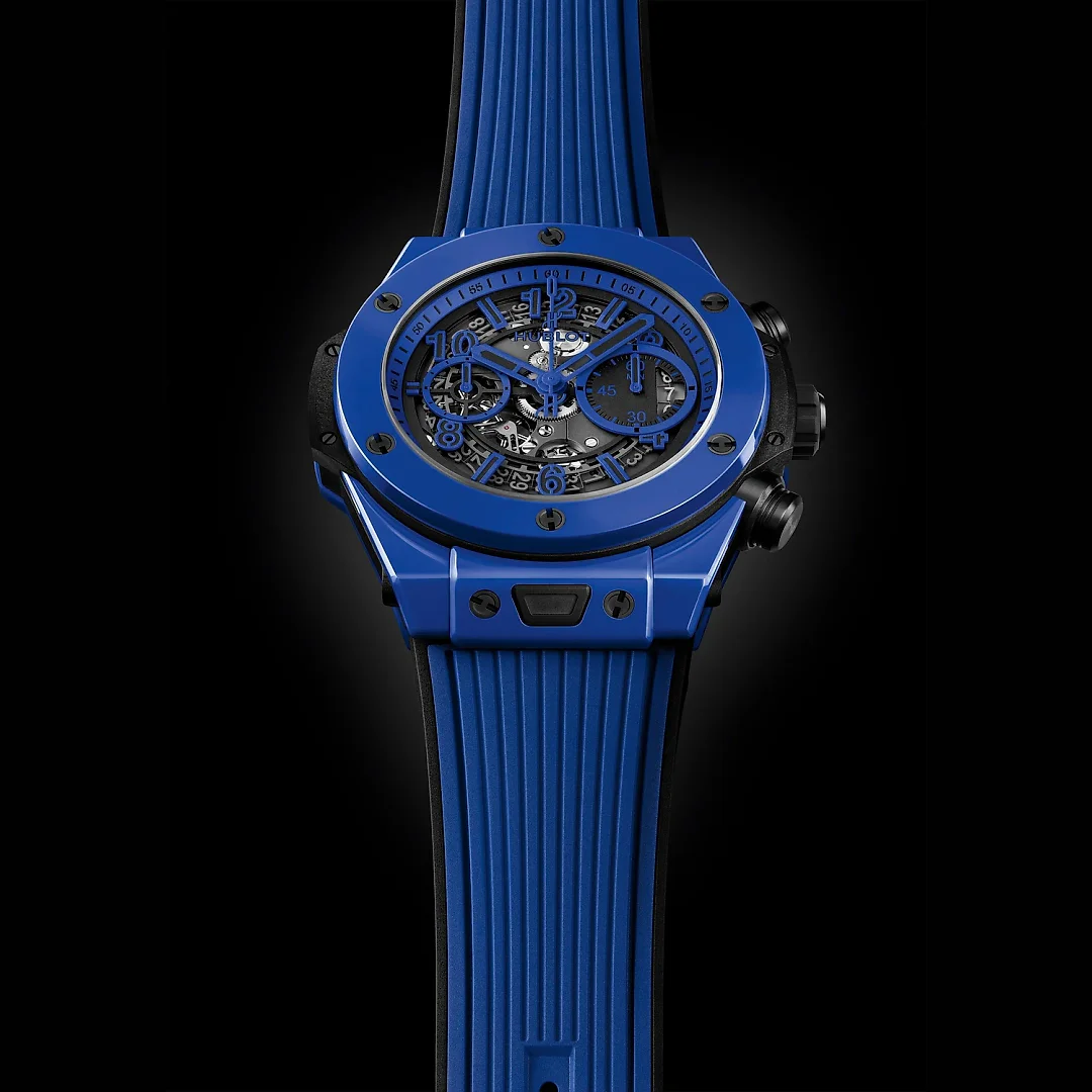 Hublot Big Bang Unico Blue Magic 45mm, Ref# 411.ES.5119.RX