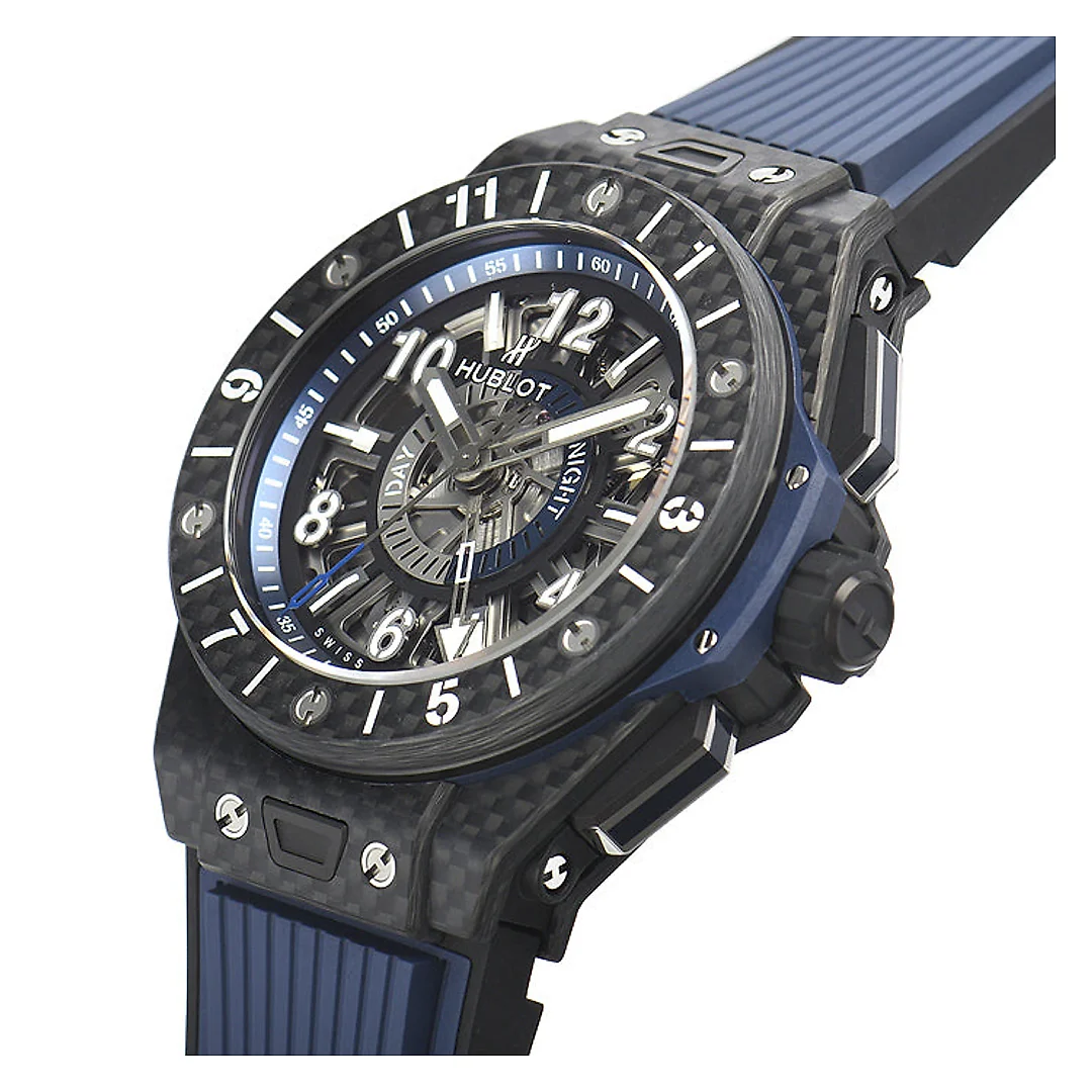 Hublot Big Bang, Unico GMT Carbon, 45mm, Ref# 471.QX.7127.RX