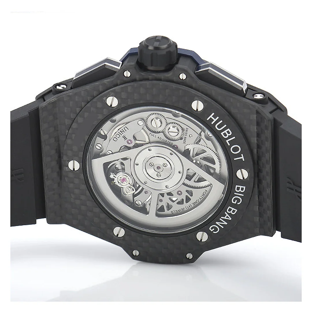 Hublot Big Bang, Unico GMT Carbon, 45mm, Ref# 471.QX.7127.RX