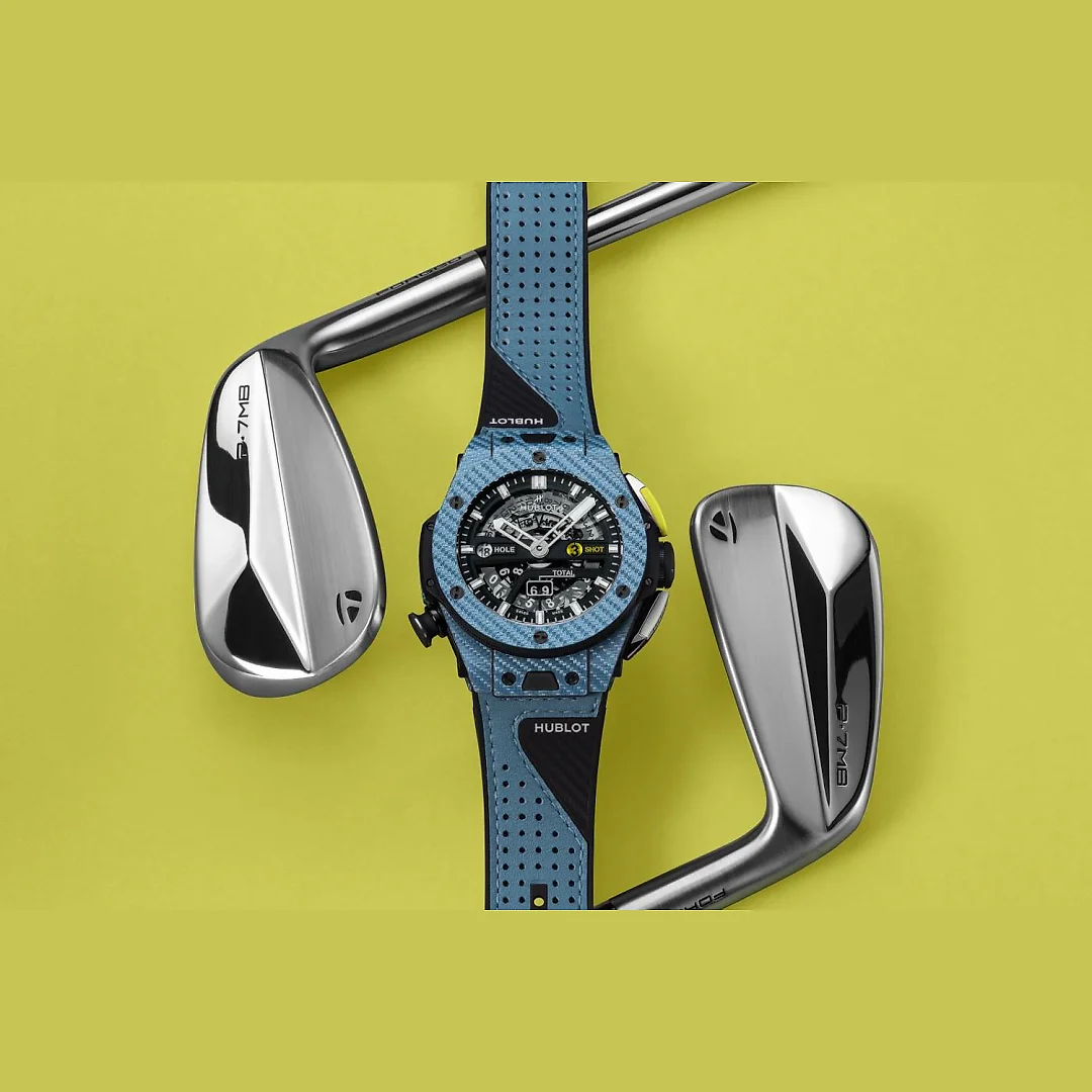 Hublot Big Bang Unico Golf Sky Blue Carbon, 45mm, Ref# 416.YE.1120.VR